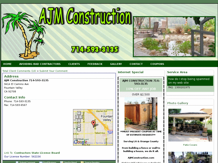 www.ajmconstruction.com