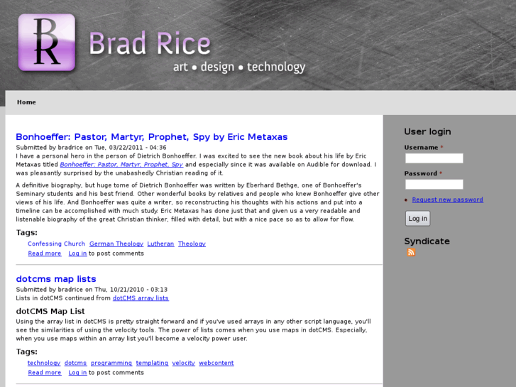 www.bradrice.com