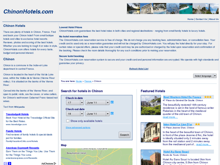www.chinonhotels.com