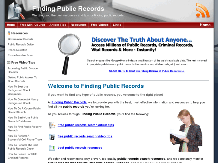 www.findingpublicrecordsnow.com