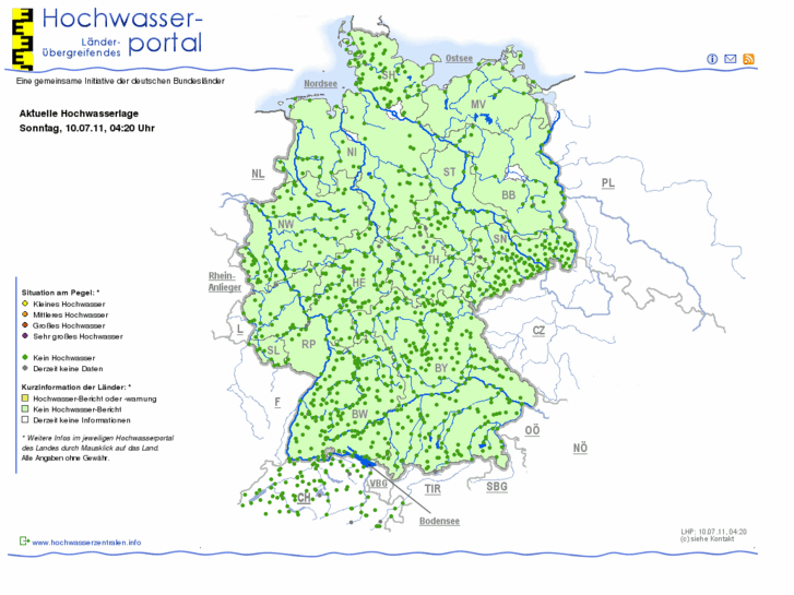 www.hochwasserzentralen.de