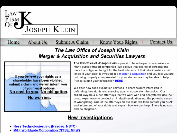 www.jkleinlawfirm.com