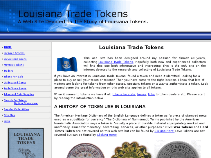 www.louisiana-trade-tokens.com