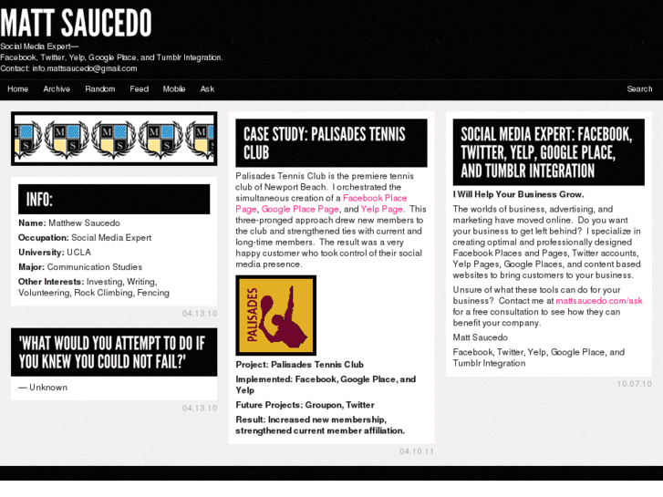 www.mattsaucedo.com