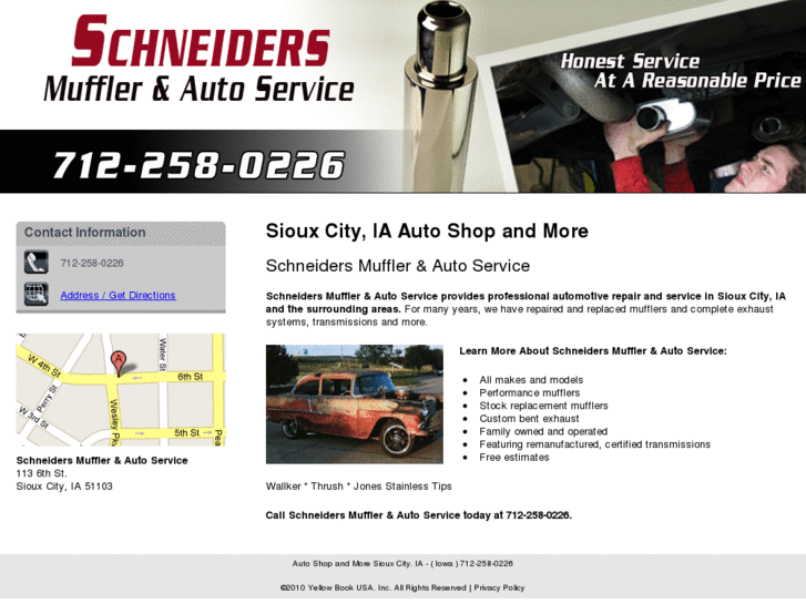 www.schneidersmuffler.com