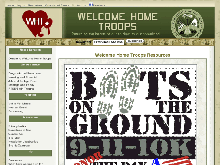 www.usawelcomehometroops.org