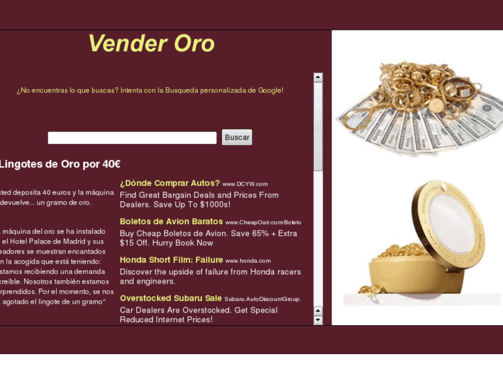 www.vender-oro.com