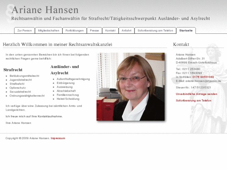 www.arianehansen.de