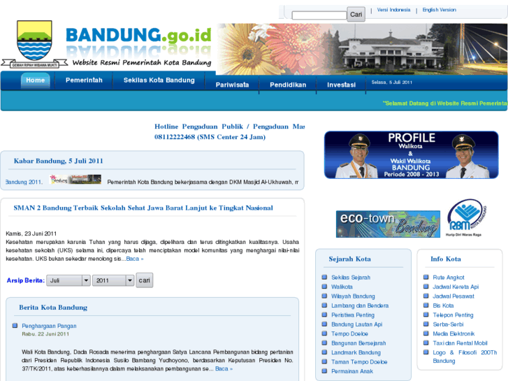 www.bandung.go.id