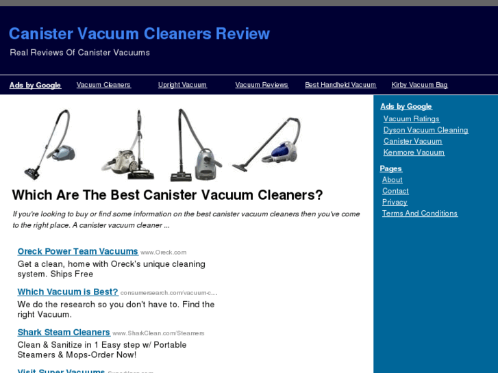 www.canistervacuumcleanersreview.com