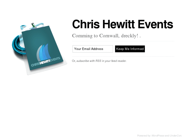 www.chrishewittevents.com