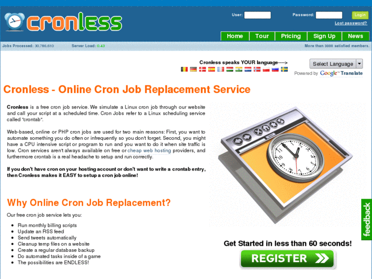 www.cronless.com