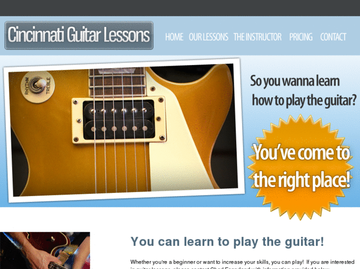 www.guitarlessonsincincinnati.com