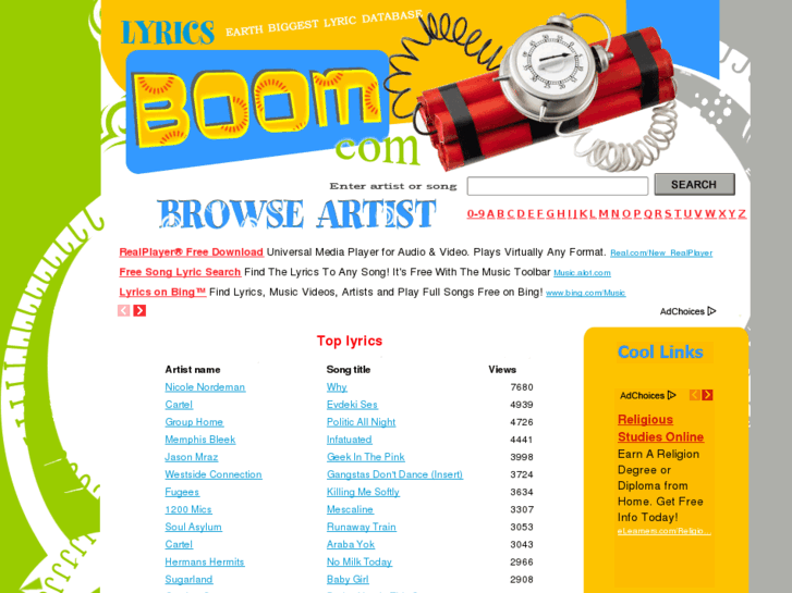 www.lyricsboom.com