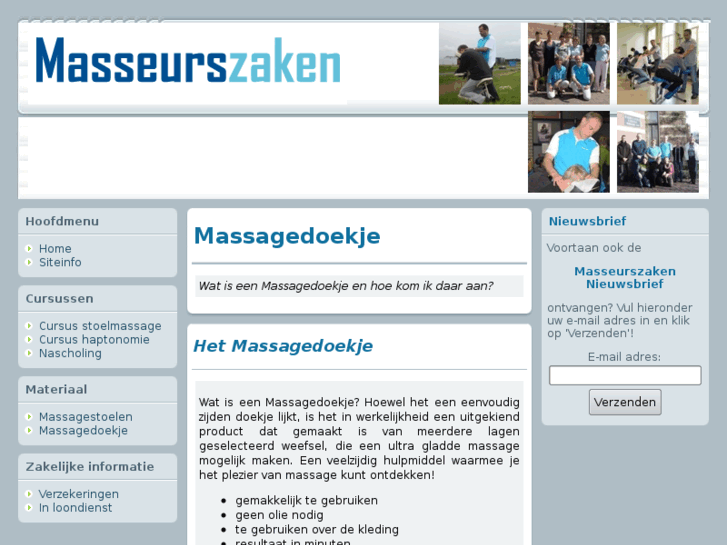 www.massagedoekje.nl