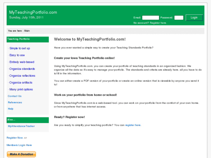 www.myteachingportfolio.com