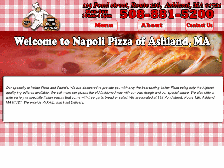 www.napolipizzaashland.com