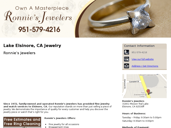 www.ronniesjewelersca.com