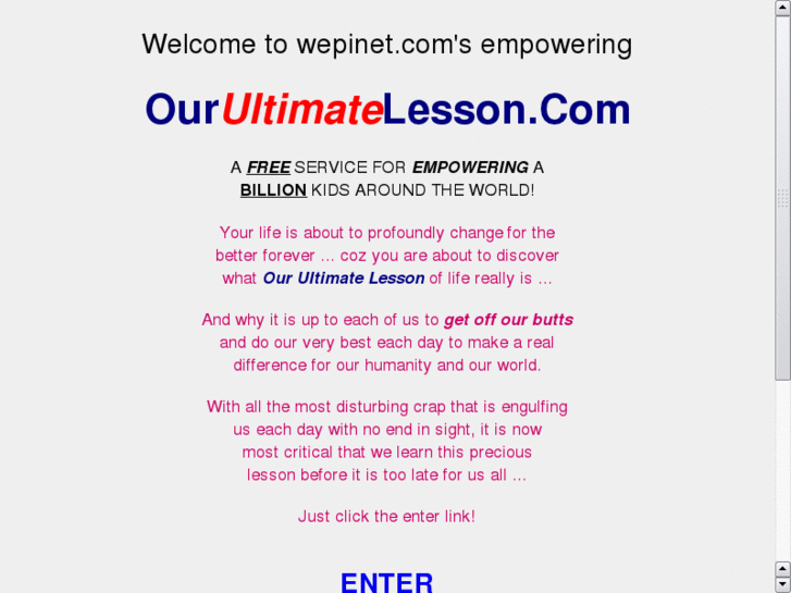 www.the-ultimate-lesson.com