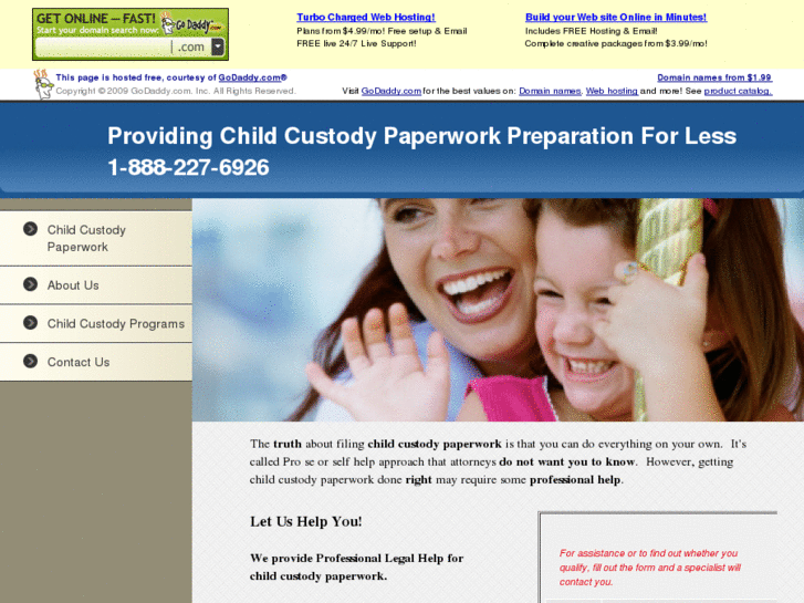 www.childcustodypaperwork.net