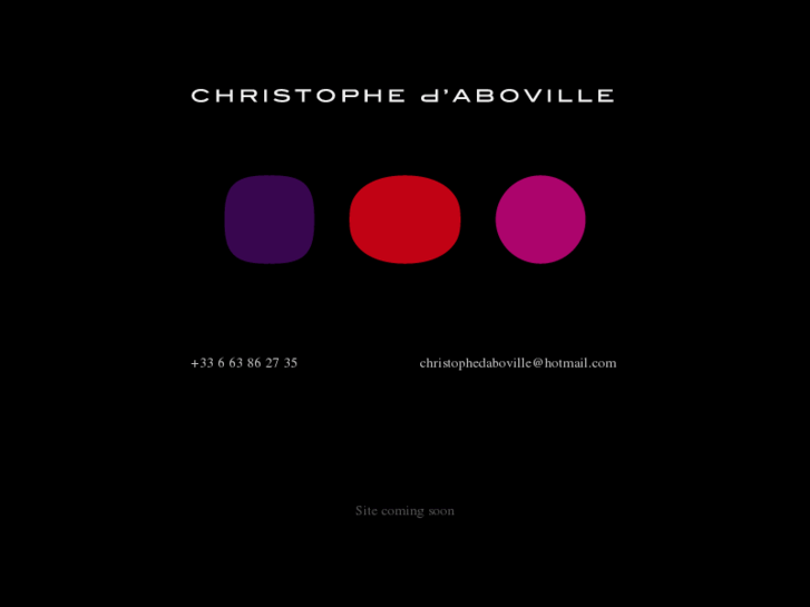 www.christophedaboville.com