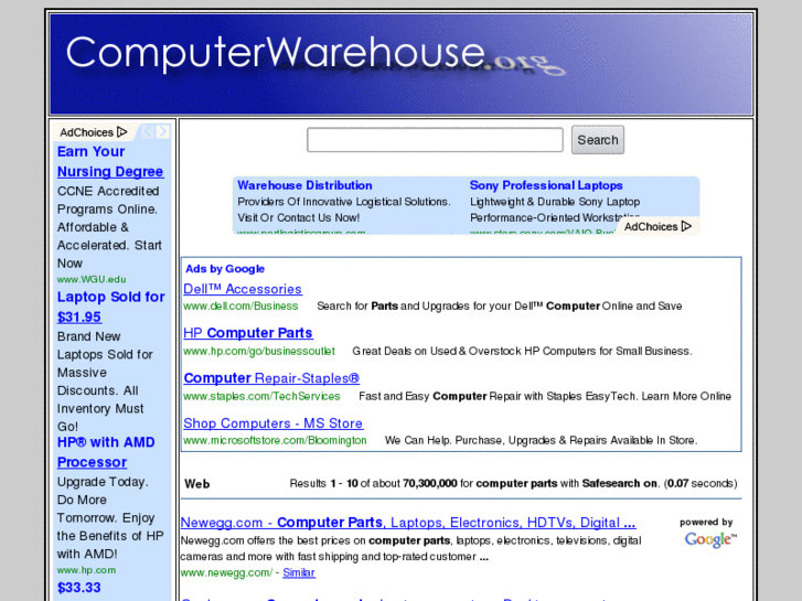 www.computerwarehouse.org