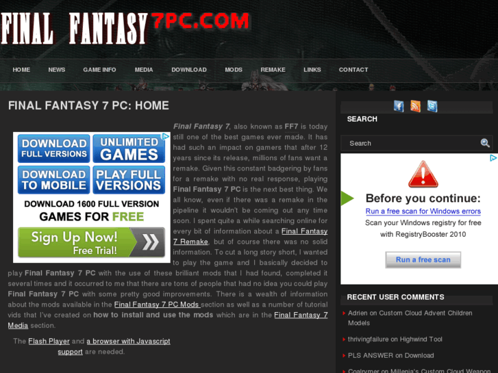 www.finalfantasy7pc.com