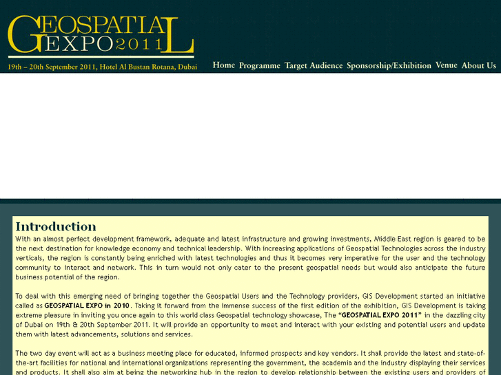 www.geospatialexpo.org