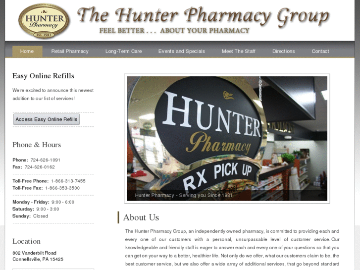 www.hunterpharmacygroup.com