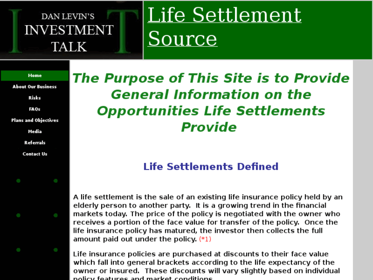 www.lifesettlementsource.net