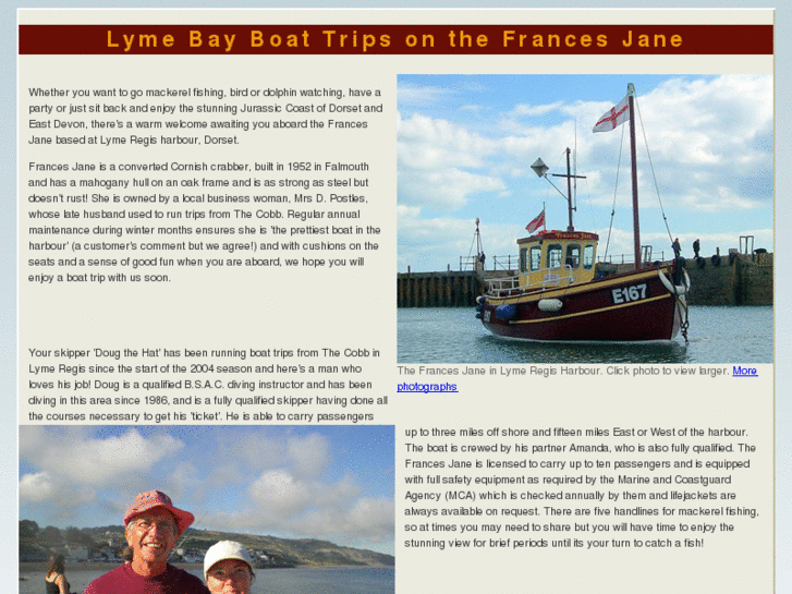 www.lymebayboattrips.co.uk