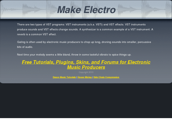 www.makeelectro.com