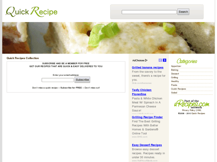 www.quickrecipe.org