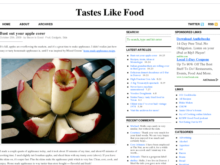 www.tasteslikefood.com