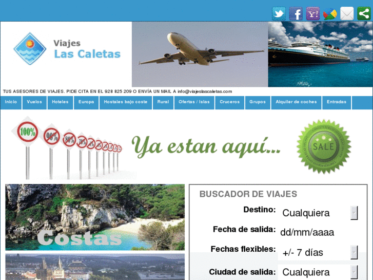 www.viajeslascaletas.com