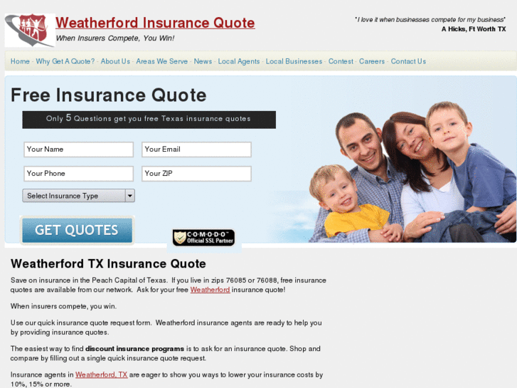 www.weatherfordinsurancequote.com