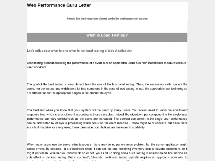 www.webserverperformance.com