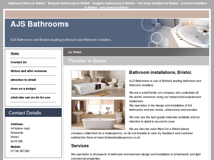 www.ajsbathrooms.com