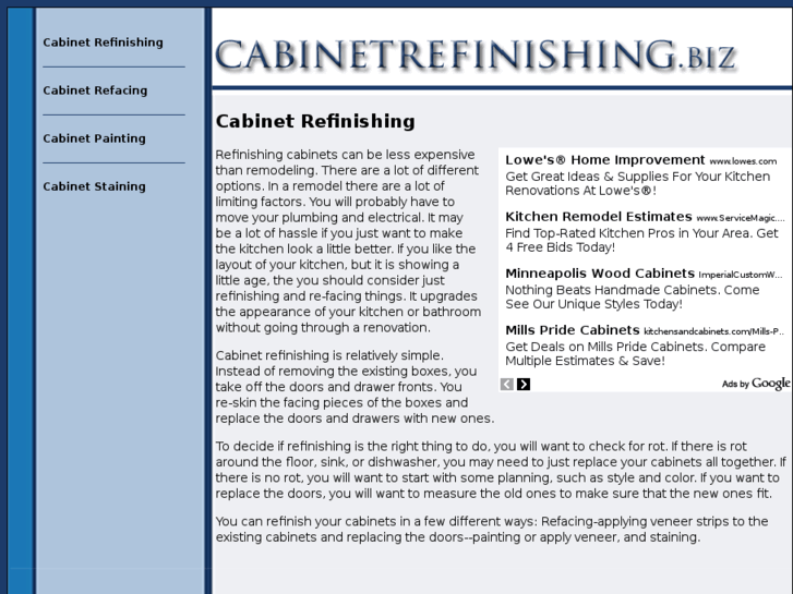 www.cabinetrefinishing.biz