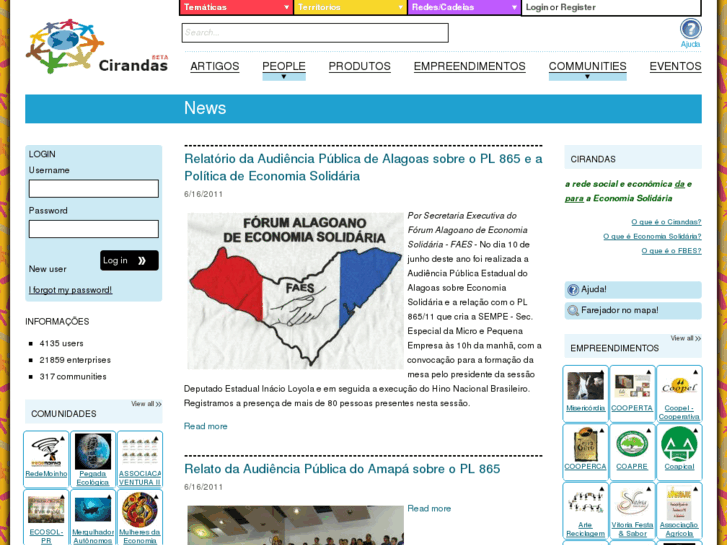 www.cirandas.org