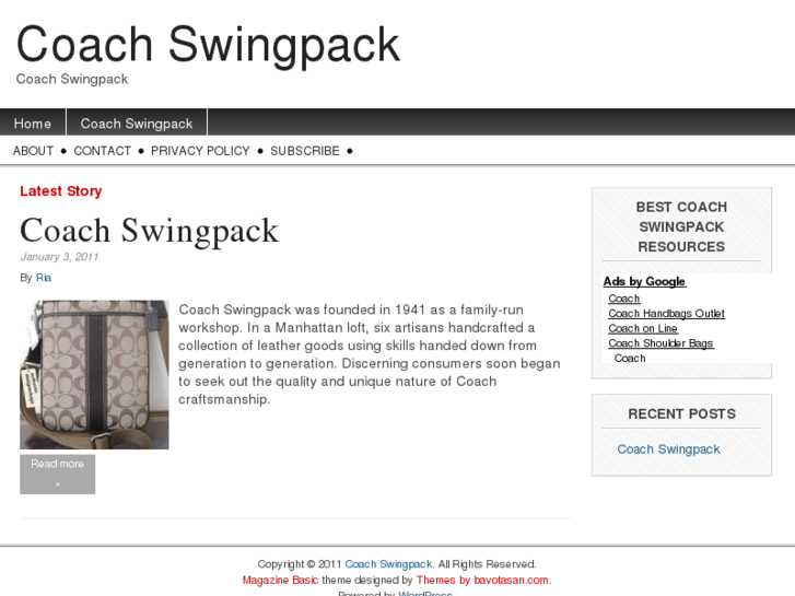 www.coachswingpack.com