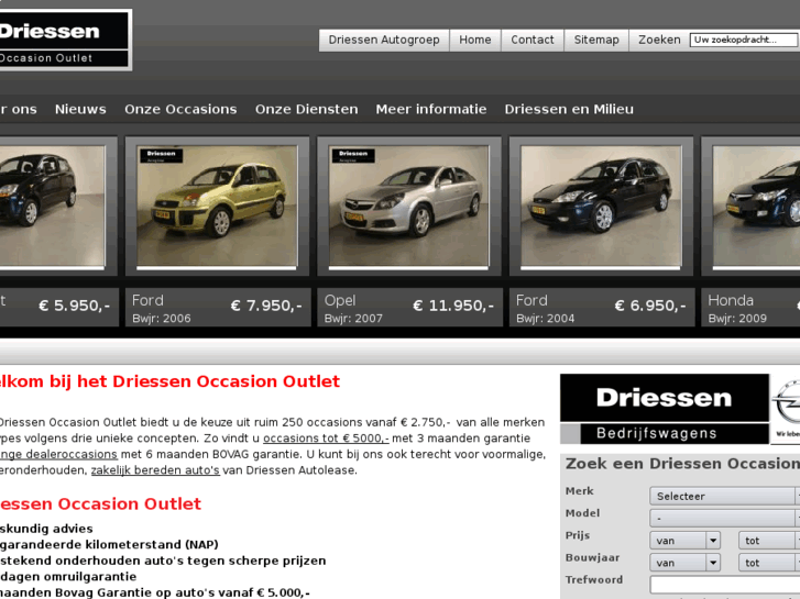 www.driessen-occasionoutlet.nl