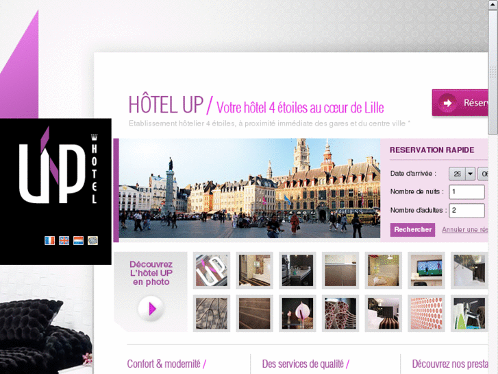 www.hotelup.fr