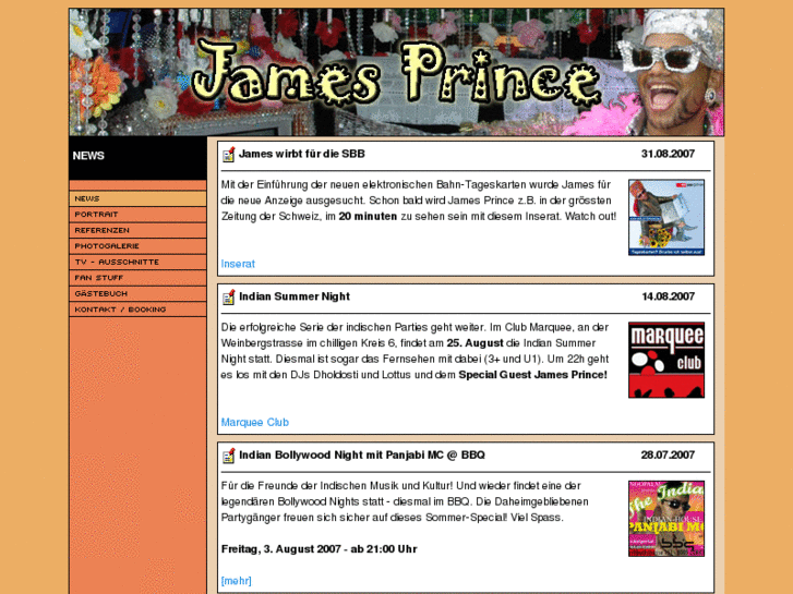 www.jamesprince.es