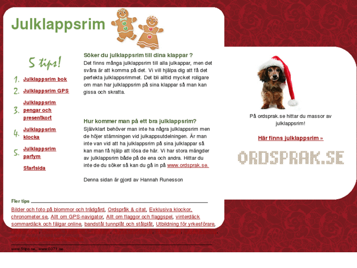 www.julklappsrim.net