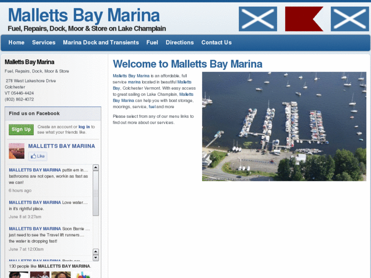 www.mallettsbaymarina.com