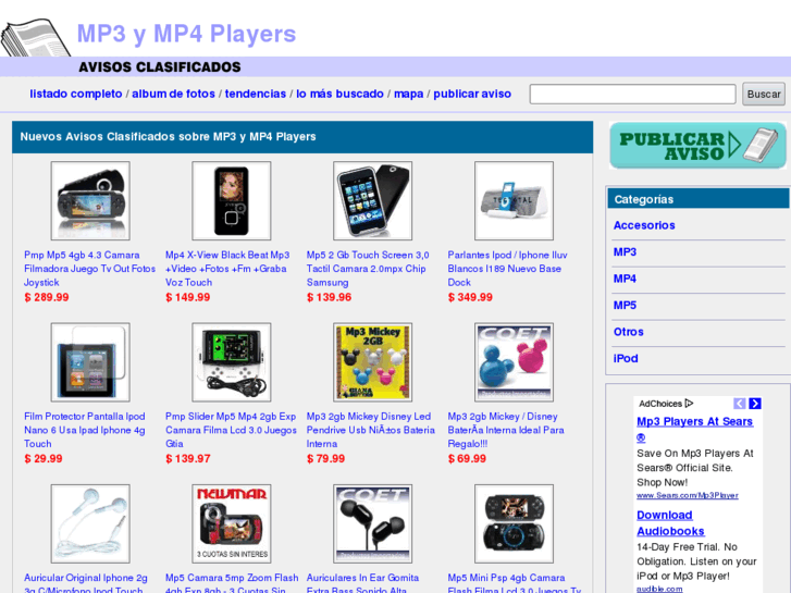www.mp3mp4players.com.ar