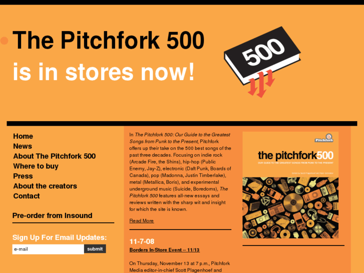 www.pitchfork500.com