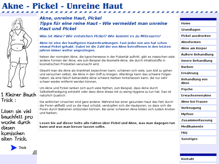 www.akne-pickel-unreine-haut.de