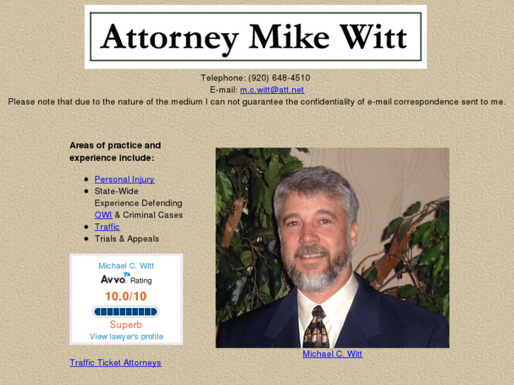 www.attorneymikewitt.com